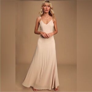 NWT Lulu’s Dusty Pink Dress